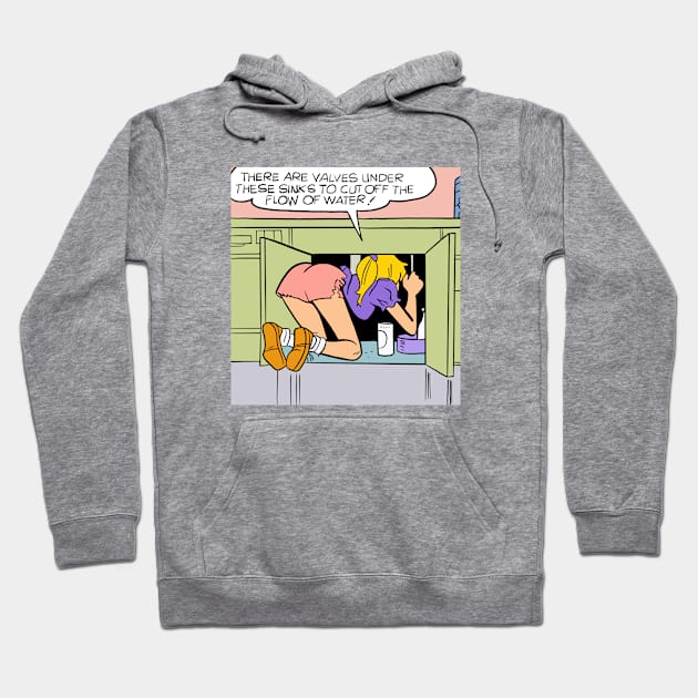 Old school girl comic Hoodie by RetroandMangaarts